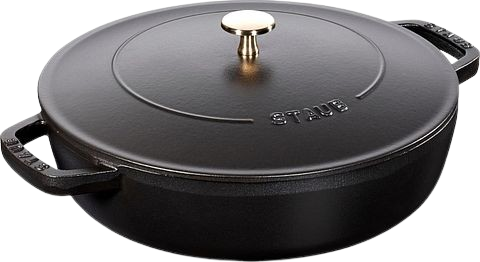 Staub matte black cocotte