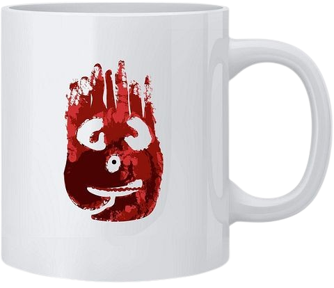 Volleyball face mug